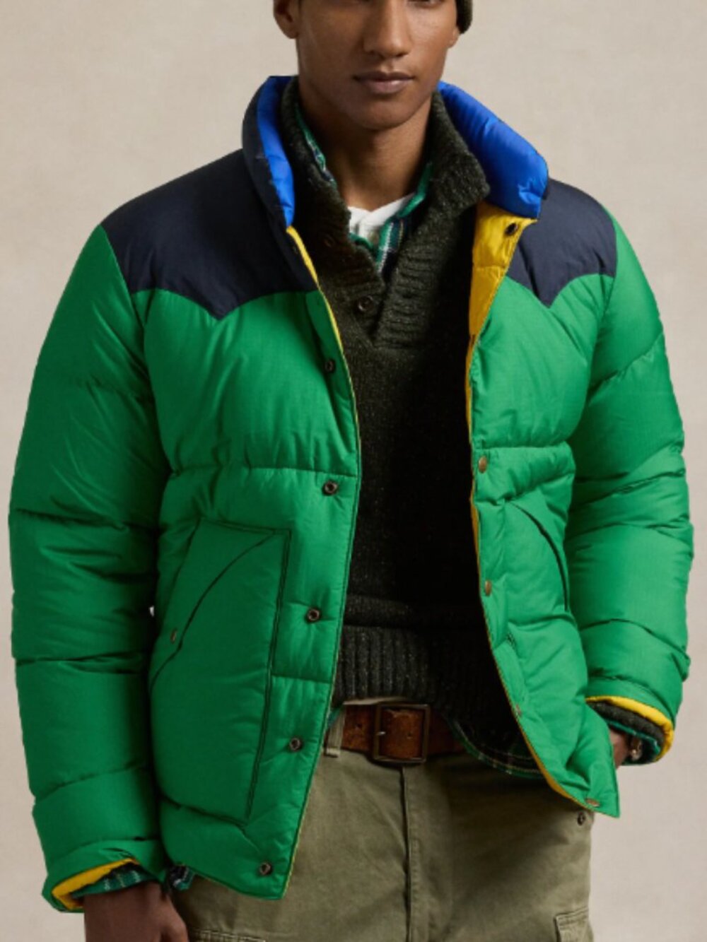 Polo Ralph Lauren Telluride Down & Feather 650 Fill Puffer Coat 710957058001 (L)